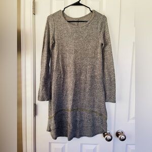 Green heathered dress